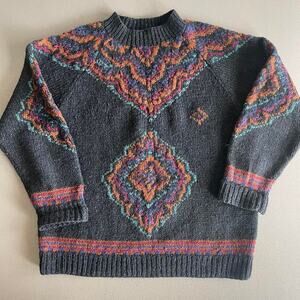 Dark wool sweater perry